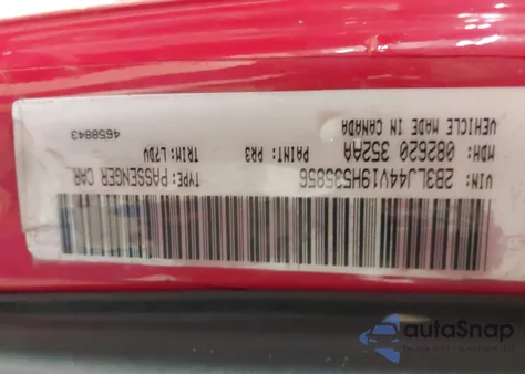 2009 Dodge Challenger Se из США, поврежденный, VIN 2B3LJ44V19H535856